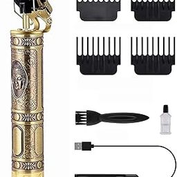WIB Men's Hair Trimmer/Shaver/Buddha Style Trimming/Shaving Machine/Professional Cordless Electric Hair Clipper/Retro Oil Head Close Cut Precise Hair Adjustable Blade Clipper-image-99