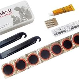 MERISHOPP® Bike Tire Patch Kit with Glue Wheel Repairing Portable Inner Tube Repair Kit|Sporting Goods | Cycling | Bicycle Maintenance & Tools | Tools-image-88