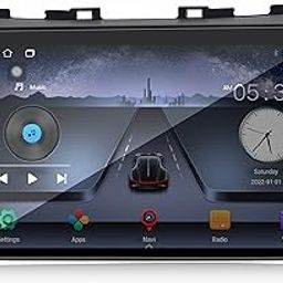 TINGKAT 9 Inch Full HD 1280 Touch Screen Player Android 12 Double Din IPS Display Stereo with 2GB RAM /16 GB ROM GPS/Wi-Fi/Navigation/Mirror Link Split Screen Dsp Equalizer Compatible with Maruti Suzuki Swift 2012-2017-3