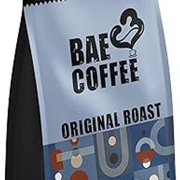 Medium Dark Roast Coffee (Perfect for French Press, Pour Over & Cold Brew) Premium AA+ Arabica Coffee #BAE, Ethically Sourced, Sustainably Grown, Original Roast Coarse Grind Ground Coffee-image-5