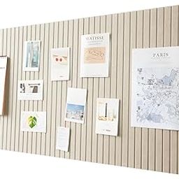 SI SEN 60 x 40 cm Cork Wall Self-Adhesive Decorative Felt Cork Wall Custom Large Cork Board Large Notice Board for Room Walls-image-17