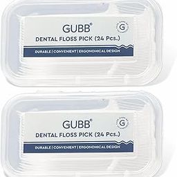 GUBB Dental Floss Toothpicks pack of 2 - Oral Hygiene Essential for Men & Women with Extra Strong Thread, Easy Access Design & Comfortable Grip| Gentle on Gums, Harsh on Bacteria-image-47