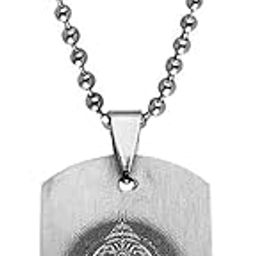 Hindu God Lord Narasimha VenkateshaVishnu Avatar Divine Silver Stainless Steel Pendant Necklace Chain For Men And Women SPn2022517-image-68