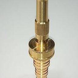 BRASS Water Spray 3-in-1 Nozzle, DUAL PURPOSE, Fits all1/2" 5/8" and 3/4" hoses of all thickness, Adjustable Water Jet Spray Gun, High Pressure washing, 3-in-1 Nozzle-26