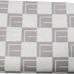 Women's Fashion Wallet, Double Zipper with Card Slots and Coin Pouch(Gridding White)-21