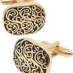Vintage Roman Lover Pattern Cuff Links in Gift Box Universal Cufflinks for Men Lady Business Wedding Anniversary Shirt-image-37