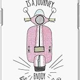 The Little Shop Designer Printed Hard Back Cover for Oppo A37 (Pink Scooter)-image-78