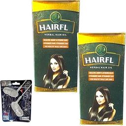 HAIRFLYS HAIR OI hair growth pack of 2 free ear phone-image-89