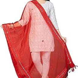 Women's Art Silk Dupatta-51