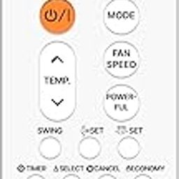 Zieva Compatible For O General Ac Remote Replacement For 1, 1.5, 2 Ton Split/Window Air Conditioner - Please Match The Original Remote (Ac 252 A),White-picture-25