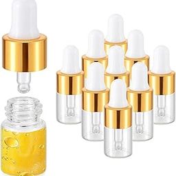 Hunky Dory 2ml Mini Transparent Glass Dropper Bottles Small Sample Vials for Traveling Essential, Oils,Cosmetic, Liquid, Perfume (Pack of 12)-picture-19