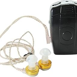 Dishan Axon V-68 Both Ear Amplifier Device for Deaf Old Age Person Ear Machine For Both Ear- 8 Volume Setup Sound Enhancement Amplifier Pocket Model Hearing Aid (Black)-image-9