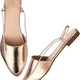 TRYME Style Fancy Trending Bellies Sandal Pointed Toe Mules for Womens and Girls-image-1