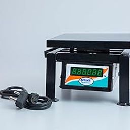 Shine Digital Mobile Iron weighing scale Weight Meachine Double Display Scale Pan Size - 210X210 MM, Cap - 50 KG X 5GM,(8X8 INCHES)-picture-15