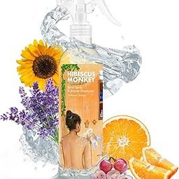 HIBISCUS MONKEY Velvet Spray Orange In-Shower Body Moisturizer | Soothe Dry Itchy Skin, Enhance Natural Glow, Reduce Sun Damage | Natural, Chemical Free| 250Ml-5