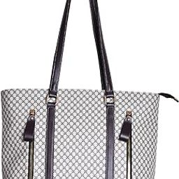 PRD Craft Stylish Handbags for Office Use | 14 Inch Laptop Compartment with 2 Pockets Ideal Large Shoulder Tote Bag for Work, College, and Travel-image-82