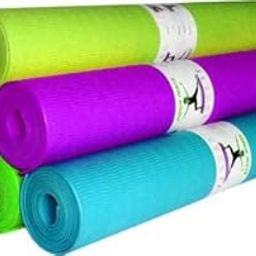 MAXWELL® Fit- Yoga Mat(SIZE-4mm) for Women and Men with Carrying Strap Extra Thick & Large Excercise Mat for Workout Yoga Fitness Anti Tear Anti Slip(Color-MULTICOLOR-B) (Qnty-1 Pcs)-image-55