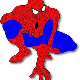 Bhai Please Spiderman Wooden Fridge Magnet (Pack of 1) Fun Comic Character Gift and Decoration-image-25