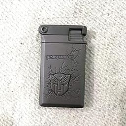 MT TRUE VALUE STORE Butane Jet Flame Metal Cigarette Lighter in Matte Finish (Small, Black Retro)-12