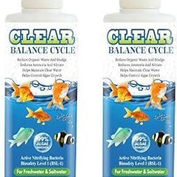 HK Pramukh Automatic Fish Tank Cleaner Liquid Cloudy Water Remover for Crystal Clear Aquarium Water Cleaner Balance Cycle for Fish Tank | Algae Remover | Buy 1 get 1 Free (100ML Each)-21