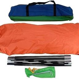 Yasamazing 4 Person Tent Outdoor Camping Hiking Beach Picnic Trekking Touriest Adventure Waterproof Polyester Portable Easy to Setup Fold Lightweight Carring Bag with Backpacking Tent (Multicolor)-image-86