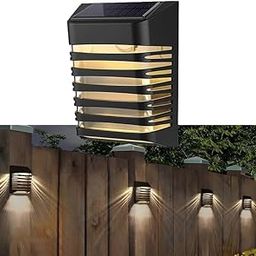 hardoll 4 LED Solar Wall Lights for Home Waterproof Garden Outdoor Decorative Lamp(Pack of 1)-image-34