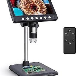 7" LCD Digital Microscope 1200X, 4K Coin Microscope Magnifier-20