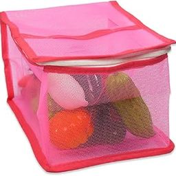 AARCHI SHOPY Nylon Fruit Bag Foldable Storage Bag for Home & Kitchen, Table Food Covers for Outdoor Picnic, Ccake Meal Drink Fruit, Standard Size-picture-14