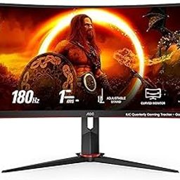 AOC CU34G2XP/BK | 34-Inch Wide QHD Curved Gaming Monitor | 180Hz Refresh Rate | 1ms GTG Response Time | VESA Certified DisplayHDR™ 400 | Adjustable Stand-18