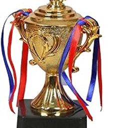Mothers Day Best Mom Dad in The World Printed Champions Award Trophy Birthday-9.8 Inch-15