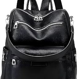 Women's Fashion Backpack Purse Multipurpose Design Convertible Satchel Handbags Shoulder Bag Travel bag-image-3