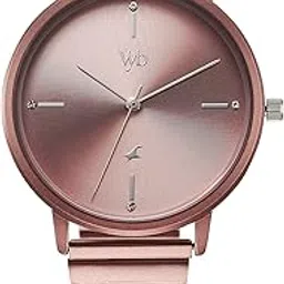 Fastrack Vyb Bliss Quartz Analog Dusty Pink Dial Watch for Women-picture-8
