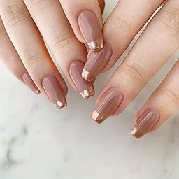 24 Reusable Artificial Fake Nail Set| Lightweight & Long Lasting| Easy To Use| Quick Fix For Festivals & Special Occasions-40