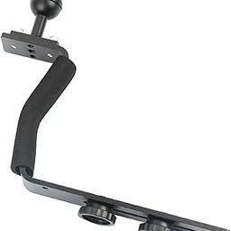 MOOKEENONE Aluminum Alloy Diving Tray Z Shape Handle Mount for SLR Camera for Underwater Diving Light System-image-20