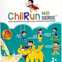 ChilRun No Sucrose™| Kids Nutrition Powder | 2+ Years | Vanilla Flavour | 200 gm Carton | 37 Essential Nutrients | Supports Growth & Development-11