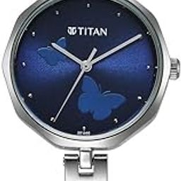 Karishma Quartz Analog Blue Dial Stainless Steel Strap Watch for Women-2702SM02/NT2702SM02-image-82