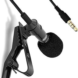Metal Professional Collar Mic, Voice Recording Filter Microphone for Singing, YouTube, DSLR Camera, Smartphones_P193-image-88