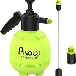 Pivalo 3L Multifunctional Manual Garden Spray Pressure Water Pump Bottle with Nozzle Handheld Mist Spray for Flowers Plant Watering Car Glass Home Cleaning (Pack of 1, Random)-image-0
