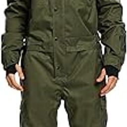 Men's Soild Waterproof One Pieces Snowsuits Winter Ski Suits for Skiing Outdoor Clothing-picture-24