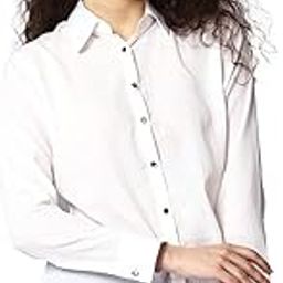 Women's Regular Fit Cotton Shirt with Collar and Full-Sleeves Season | Stylish and Classy Button-Down Formal Shirt-image-15