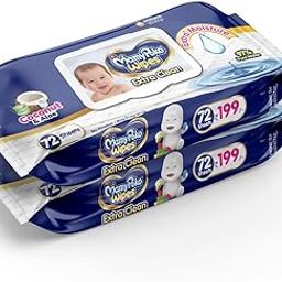 MamyPoko Pants Extra Clean Baby Wipes With Lid, 72 Sheets (Pack Of 2)-image-84