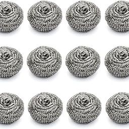 SHAGUN Stainless Steel Scrubber Heavy Duty Metal Scouring Pad for Tough Grease Removal, Rust-Free & Durable Cleaning for Kitchen, Utensils, Pots, Pans & Bathroom Per 10g (12)-image-99