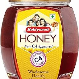 Baidyanath Pure Honey - 1KG | C4 Approved - International Standard | 100% Natural with No added Sugar | Rich Source of Anti-Oxident & Natural Immunity Booster-27