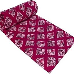 Fashionmart Pure Cotton Unstitched Jaipuri Handmade Digital Printed Fabric Material for Women Kurta/Blouse/Palazzos/Piece Material for Women’s (5 Meter)-image-12