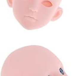 ATORSE 2 Pieces 1/4 Female Bjd Doll Head Sculpt Ball-Jointed Doll Body Parts-32