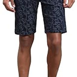 turtle Men Cotton Stretch Print Slim FitCasual Shorts-picture-22