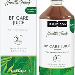 Kapiva BP Care Juice - 100% Ayurvedic Juice to Support Healthy Blood Pressure Levels| Arjuna, Jatamansi & 8 Other Herbs 500ml-1