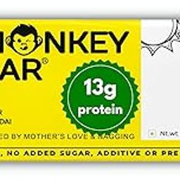MONKEY BAR - Kesar Thandai Protein Bars - 8 Bars, 50g each, 13g Protein, Healthy & High Protein Snack, No Added Sugar, 6 All Natural Ingredients-image-7