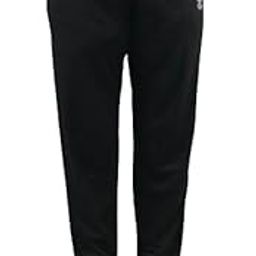 Womens Cotton Fleece Lower -Black-image-49