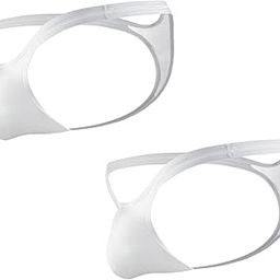 Men's Spandex Thongs (Pack of 1) (RIOE-ML-BU009_White_Free Size)-image-22